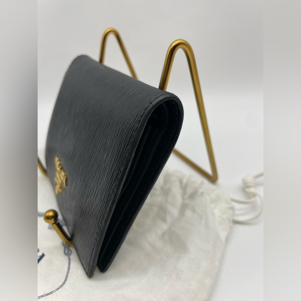 Prada Black Leather Wallet - Picture 3 of 10